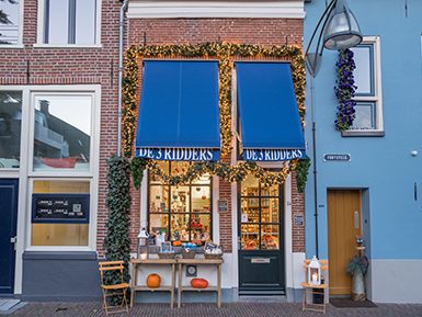 De 3 Ridders en meer winkels vind je bij Shoppen in Deventer