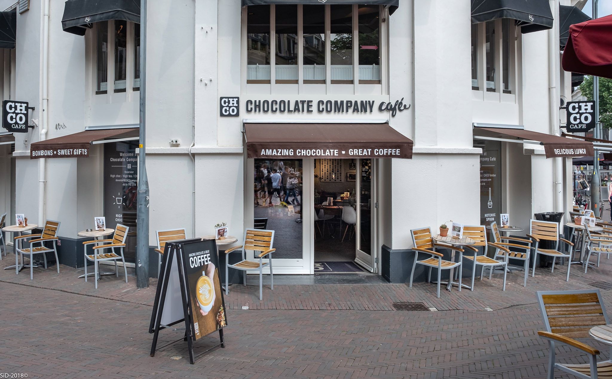 Chocolate Comapny en meer winkels in Deventer vind je bij Shoppen in Deventer