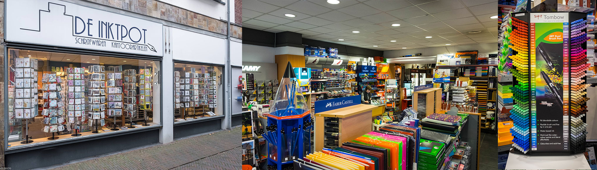 De Inktpot en meer winkels vind je bij Shoppen in Deventer