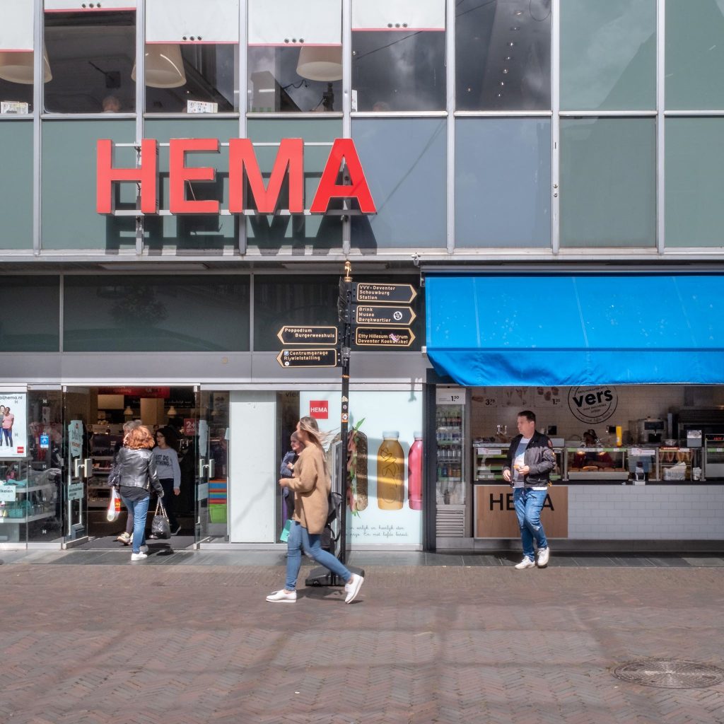 Hema en meer winkels in Deventer vind je bij Shoppen in Deventer