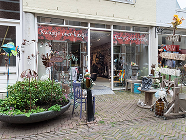 Kwastje over Kastje en meer winkels vind je bij Shoppen in Deventer