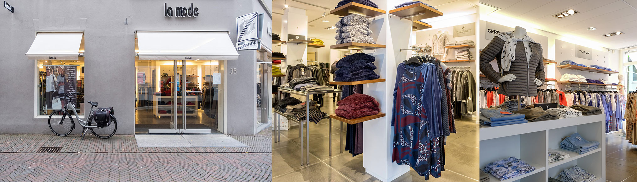 La Mode en meer winkels vind je bij Shoppen in Deventer
