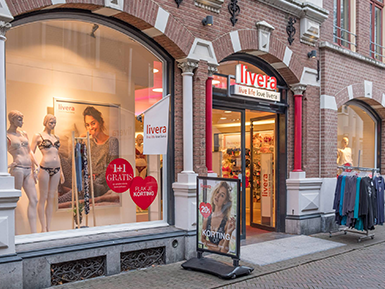Livera en meer winkels vind je bij Shoppen in Deventer