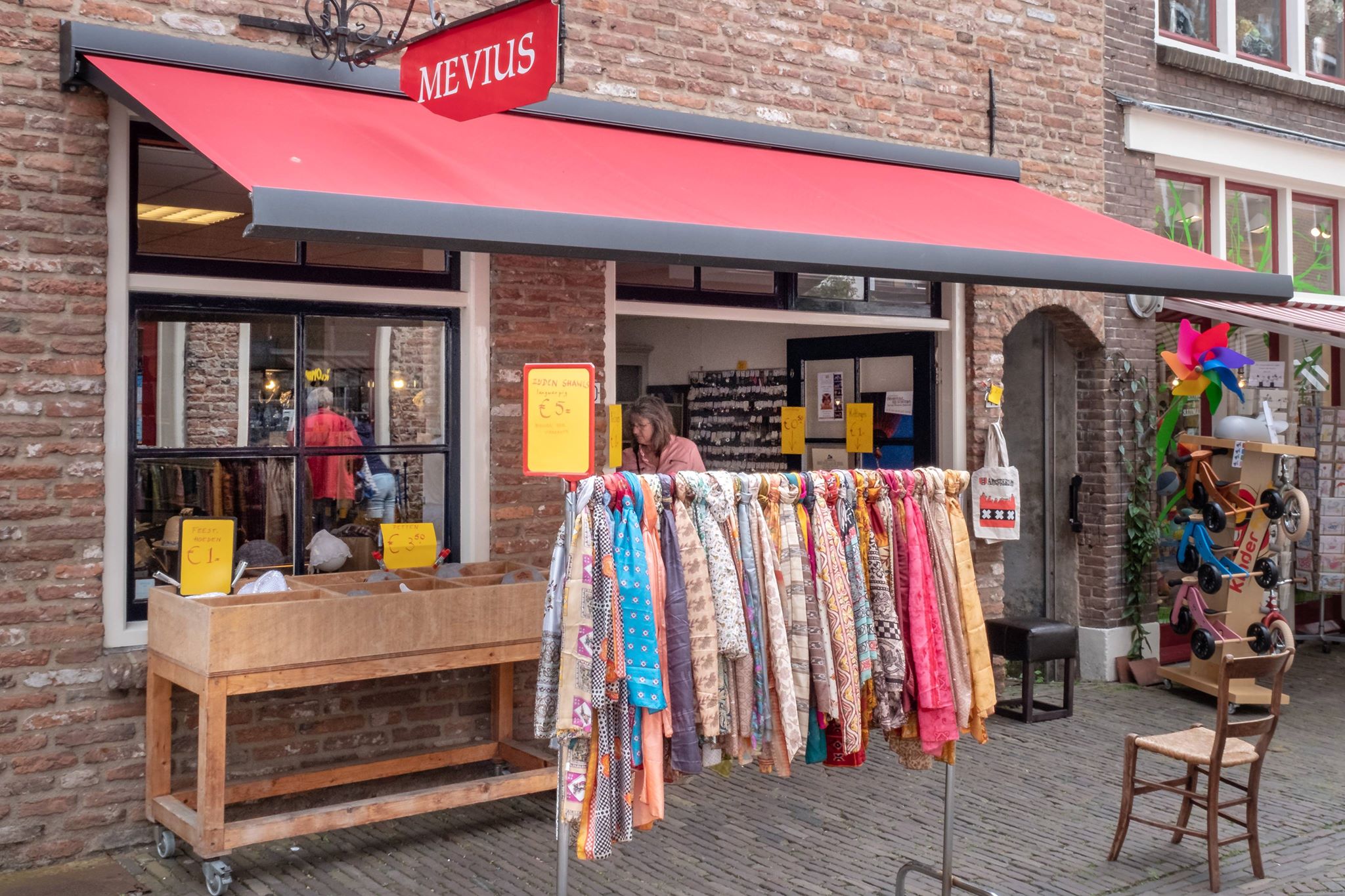 Mevius en meer winkels vind je bij Shoppen in Deventer