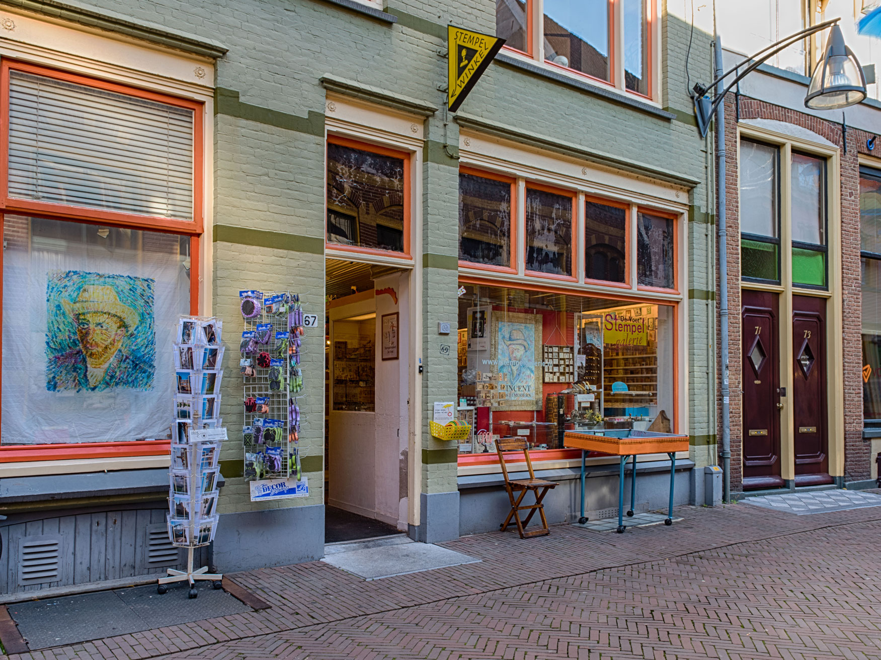 De Stempelgalerie en meer winkels vind je bij Shoppen in Deventer