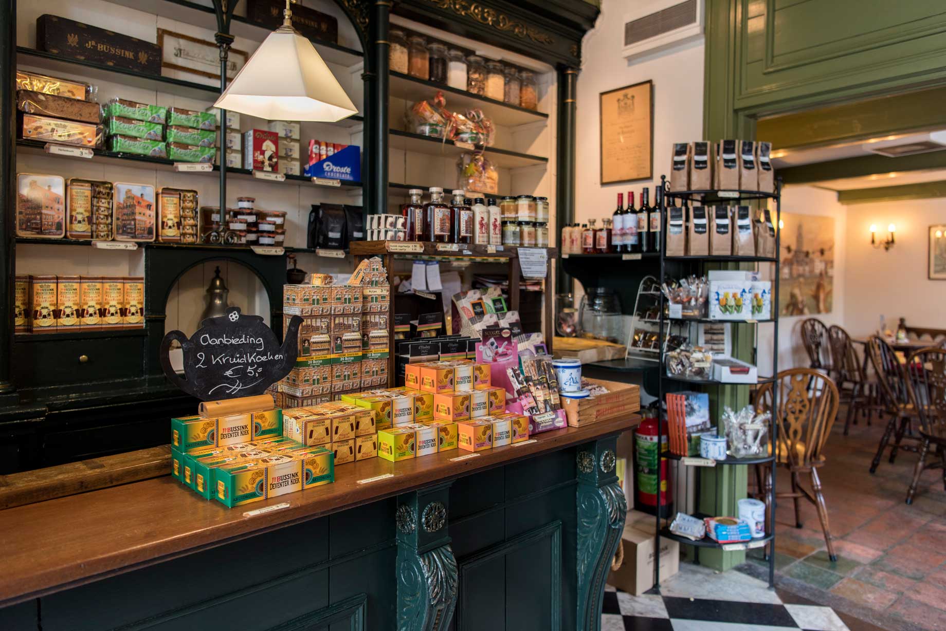 Deventer Koekwinkel en meer winkels vind je bij Shoppen in Deventer