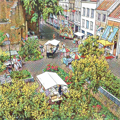 Koningsmarkt Lamme van Dieseplein